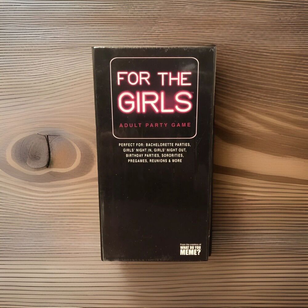 "For The Girls" Adult Party Game by What Do You Meme? Girls Night New Sealed